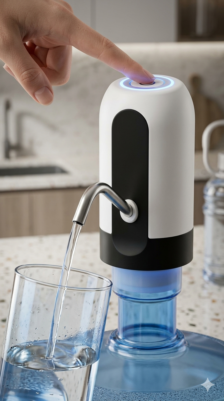 Electric Water Dispenser Pump Automatic Water Bott...