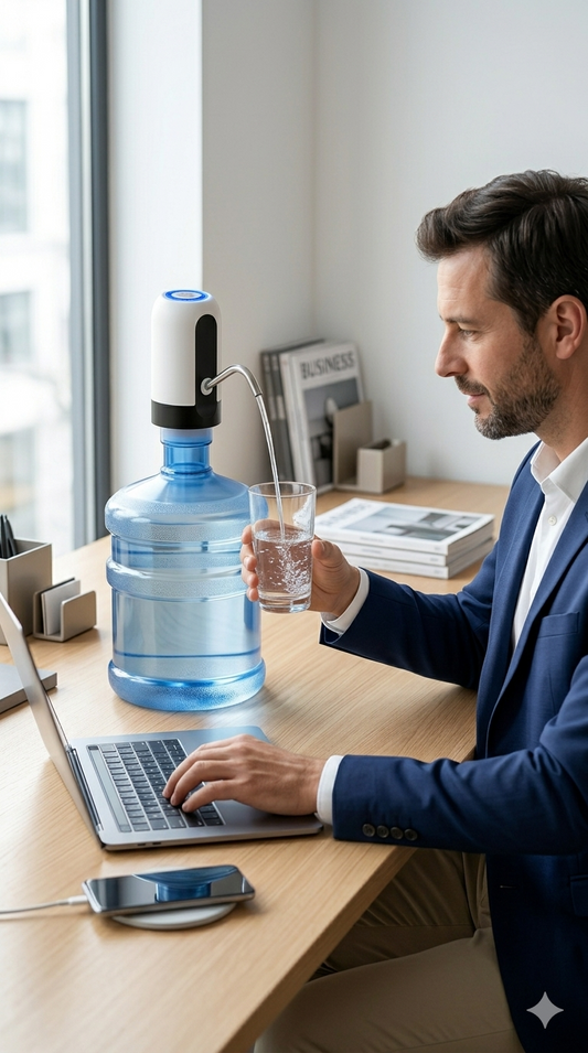 Electric Water Dispenser Pump Automatic Water Bott...