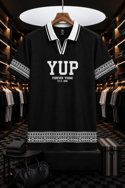 New Trending Collar Drop Shoulder Oversized Tee in Multi Colour|5 colors