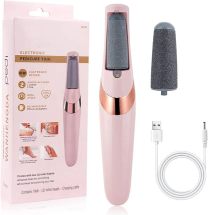 Rofessional Electric Foot Callus Remover, Rechargeable Electronic Foot File Pedicure Tool Kit, Foot Care for Dead Skin