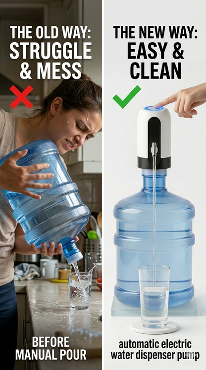 Electric Water Dispenser Pump Automatic Water Bott...