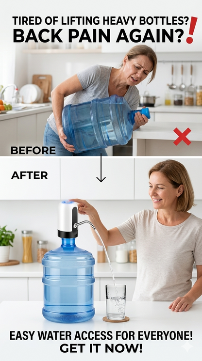Electric Water Dispenser Pump Automatic Water Bott...