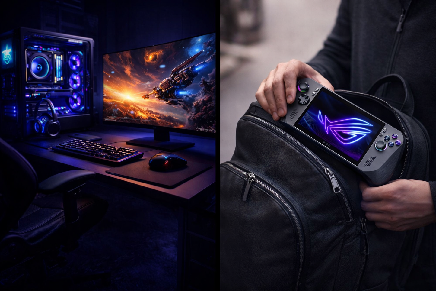 جهاز ألعاب أسوس روج آلي إكس | ASUS ROG Ally X Handheld Gaming Console (1TB SSD, 24GB RAM)Get Offer with Free Home Delievery