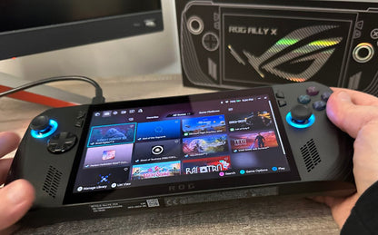 جهاز ألعاب أسوس روج آلي إكس | ASUS ROG Ally X Handheld Gaming Console (1TB SSD, 24GB RAM)Get Offer with Free Home Delievery