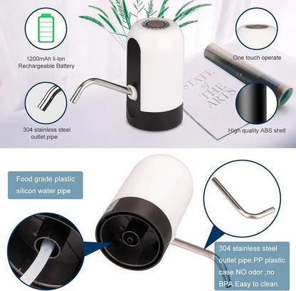 Electric Water Dispenser Pump Automatic Water Bott...