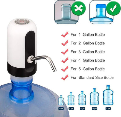 Electric Water Dispenser Pump Automatic Water Bott...
